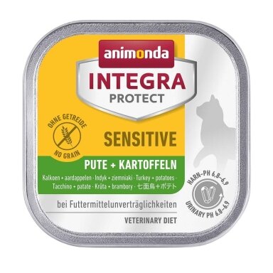 ANIMONDA Integra Protect kalakutienos ir bulvių šlapias kačių ėdalas - 100 g