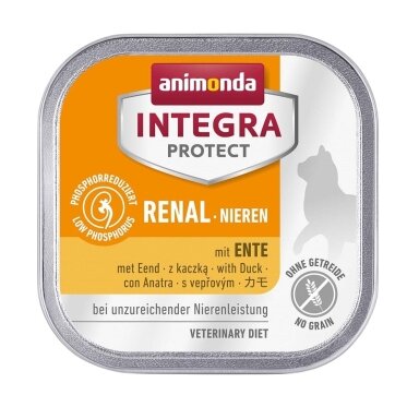 ANIMONDA Integra Protect Renal Duck - šlapias kačių ėdalas - 100 g