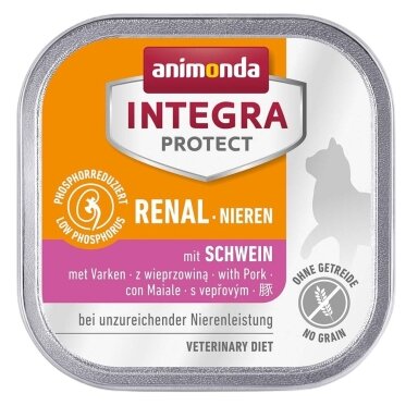 ANIMONDA Integra Protect Renal Pork - šlapias kačių ėdalas - 100 g