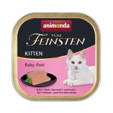 ANIMONDA Vom Feinsten Kitten Baby Pate – šlapias maistas kačiukams, 100 g