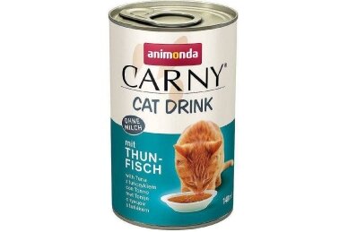ANIMONDA Carny Cat Drink Tuna – nestemäinen herkku kissoille tonnikalalla, 140 ml ANIMONDA Carny Cat Drink Tuna – nestemäinen herkku kissoille tonnikalalla, 140 ml