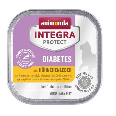 ANIMONDA Integra Protect Diabetes linnumaks – märg kassitoit, 100 g ANIMONDA Integra Protect Diabetes linnumaks – märg kassitoit, 100 g