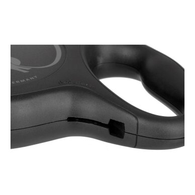 Automatinis pavadėlis šunims Flexi New Classic L, 8 m, juodas 4