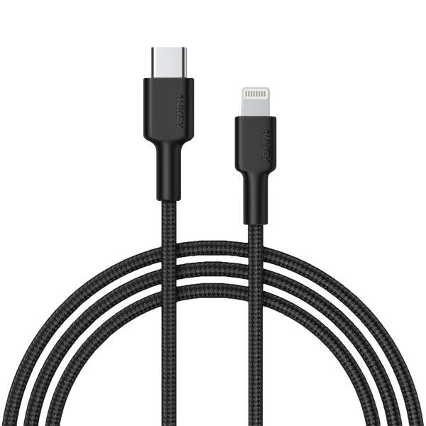 AUKEY CB-CL02 1,2 m juodas AUKEY CB-CL02 1,2 m juodas