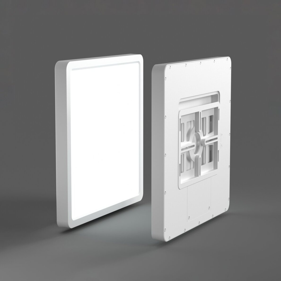 Bastia PLF-83625-450S-45W-WH modernus LED plafonas, baltas, 45x45 cm 1 Bastia PLF-83625-450S-45W-WH modernus LED plafonas, baltas, 45x45 cm 1