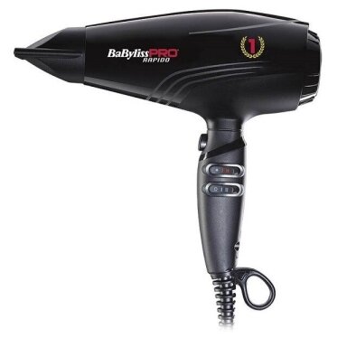 BaByliss BAB7000IE plaukų džiovintuvas, juodas, 2200 W