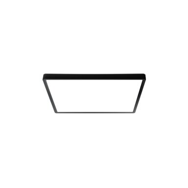 Bastia PLF-83625-230S-18W-BL modernus LED plafonas, juodas, 23x23 cm