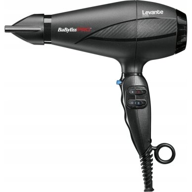 Plaukų džiovintuvas BABYLISS BAB6950IE, 2100 W, juodas/sidabrinis Plaukų džiovintuvas BABYLISS BAB6950IE, 2100 W, juodas/sidabrinis