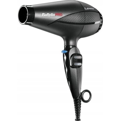 Plaukų džiovintuvas BABYLISS BAB6950IE, 2100 W, juodas/sidabrinis 1 Plaukų džiovintuvas BABYLISS BAB6950IE, 2100 W, juodas/sidabrinis 1