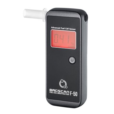 BACscan F-50 alkoholio matuoklis 0–4 %, juodas 1