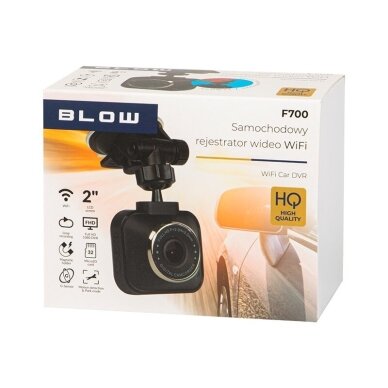 BLOW BLACKBOX DVR F700 vaizdo registratorius, juodas 4