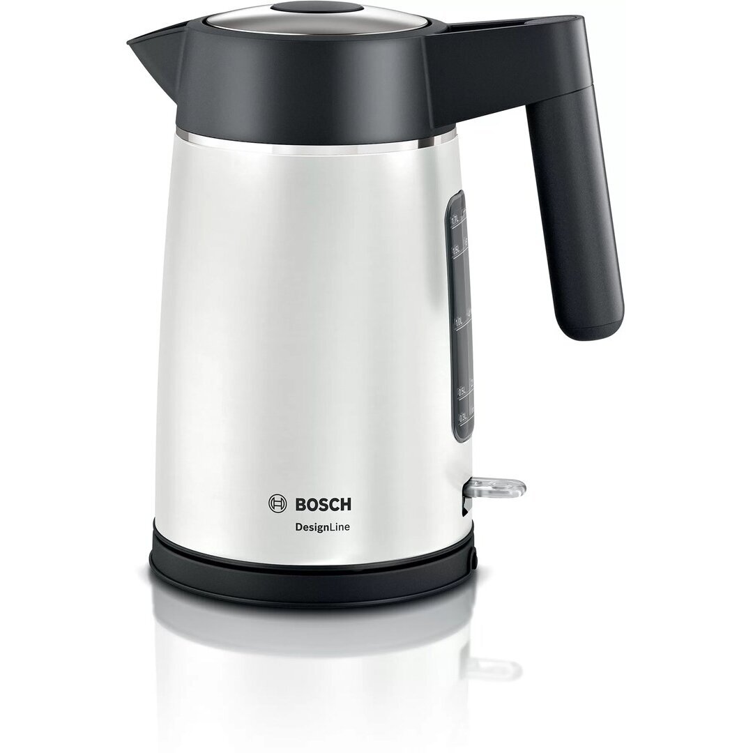 „Bosch DesignLine“ elektrinis virdulys 1,7 l 2400 W juodas, sidabrinis 1