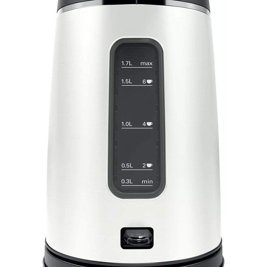 „Bosch DesignLine“ elektrinis virdulys 1,7 l 2400 W juodas, sidabrinis 3 „Bosch DesignLine“ elektrinis virdulys 1,7 l 2400 W juodas, sidabrinis 3