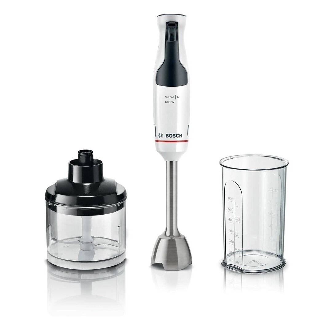 Bosch Serie 4 MSM4W220 panardinamas blenderis, 600 W, baltas, 0,6 l