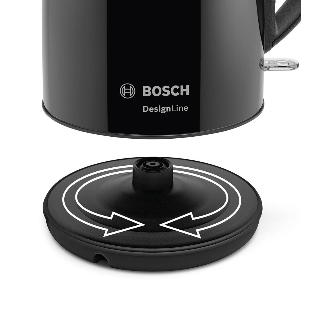 Bosch TWK3P423 elektrinis virdulys 1,7 l 2400 W juodas 1 Bosch TWK3P423 elektrinis virdulys 1,7 l 2400 W juodas 1