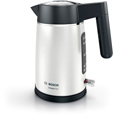 „Bosch DesignLine“ elektrinis virdulys 1,7 l 2400 W juodas, sidabrinis