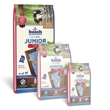 Bosch JUNIOR SU ĖRIENA IR RYŽIAIS