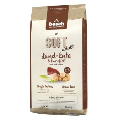 BOSCH Soft Adult Anties ir bulvių sausas šunų ėdalas - 12,5 kg
