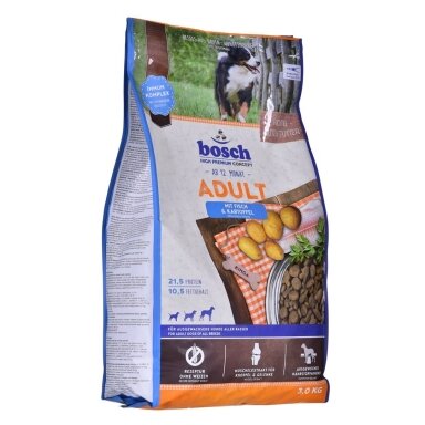 BOSCH žuvies ir bulvių sausas šunų ėdalas 3 kg