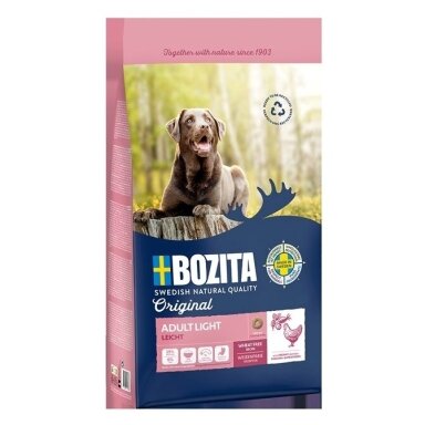 BOZITA Original Adult Light Chicken sausas šunų ėdalas, 12 kg