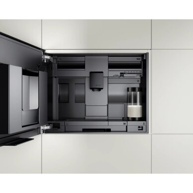 Bosch Serie 8 CTL7181W0 įmontuojamas visiškai automatinis kavos aparatas, 2.4 L, baltas 1