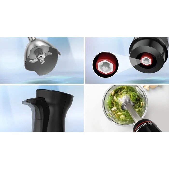 Bosch Serie 4 MSM4B6V2 panardinamas blenderis, 1000 W, juodas, 1,2 l 1 Bosch Serie 4 MSM4B6V2 panardinamas blenderis, 1000 W, juodas, 1,2 l 1