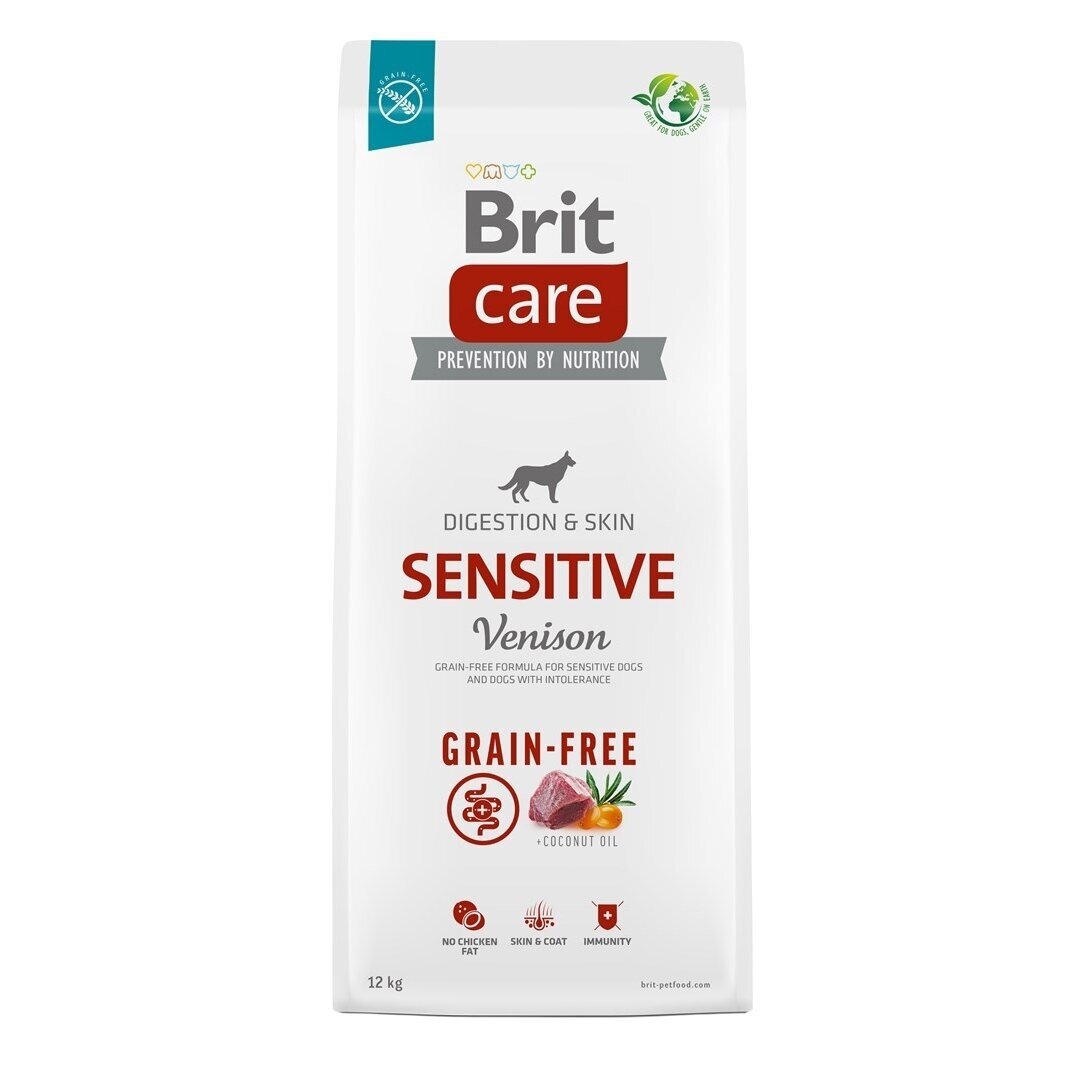 BRIT Care Sensitive Venison - sausas šunų ėdalas - 12 kg BRIT Care Sensitive Venison - sausas šunų ėdalas - 12 kg
