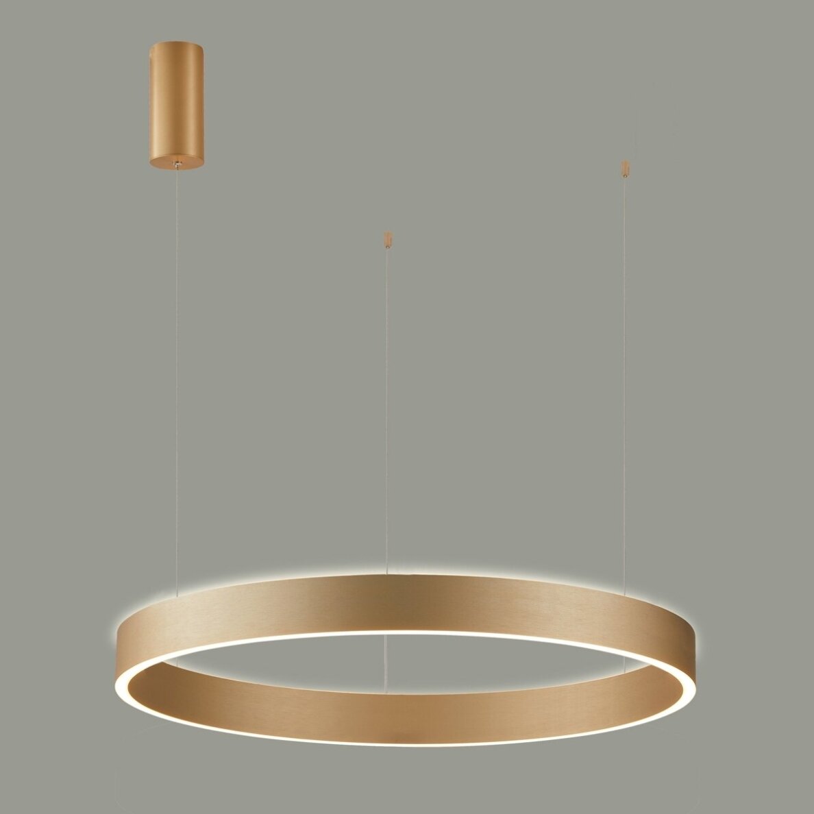 Brasco Up Down PND-56215D-100RPP-GD-3KS4K-TRDIMM modernus pakabinamas LED šviestuvas, auksinis, 98 cm 1