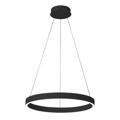 Brasco Down PND-56215-080RPC-BK-3KS4K-TRDIMM modernus pakabinamas LED šviestuvas, juodas, 80 cm