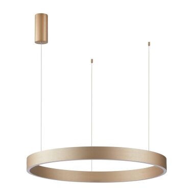 Brasco Down PND-56215-080RPP-GD-3KS4K-TRDIMM modernus pakabinamas LED šviestuvas, auksinis, 80 cm