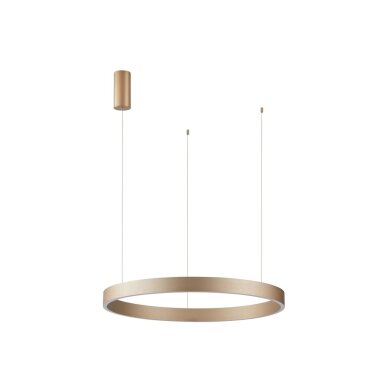 Brasco Up Down PND-56215D-080RPP-GD-3KS4K-TRDIMM modernus pakabinamas LED šviestuvas, auksinis, 80 cm