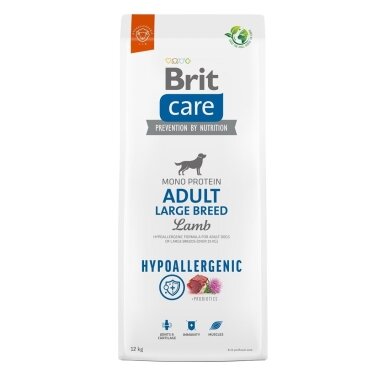 BRIT Care Hypoallergenic Adult Large Breed Lamb - sausas šunų ėdalas - 12 kg