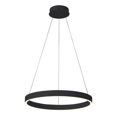 Brasco Down PND-56215-080RPC-BK-3KS4K-TRDIMM modernus pakabinamas LED šviestuvas, juodas, 80 cm
