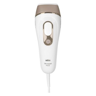 Braun PL5152 intensyviai pulsuojanti šviesa (IPL) Auksinė, balta 1 Braun PL5152 intensyviai pulsuojanti šviesa (IPL) Auksinė, balta 1
