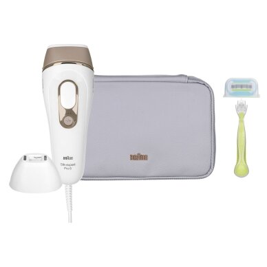 Braun PL5152 intensyviai pulsuojanti šviesa (IPL) Auksinė, balta 7 Braun PL5152 intensyviai pulsuojanti šviesa (IPL) Auksinė, balta 7