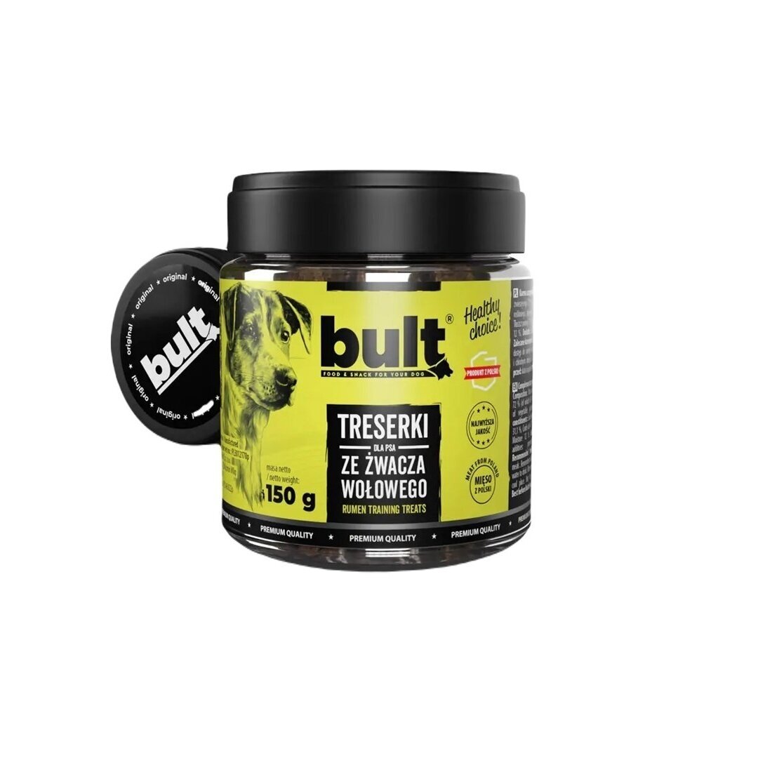 BULK Dresūros skanėstai su jautienos skrandžiais - šunų skanėstas - 150g