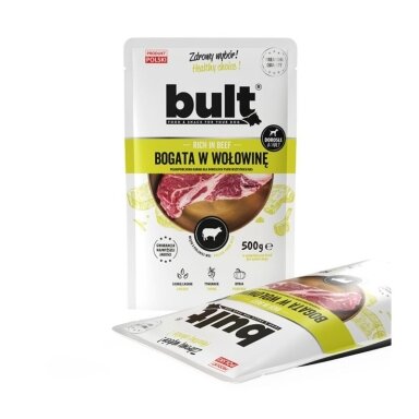 BULT Šlapias šunų ėdalas su jautiena, 500 g