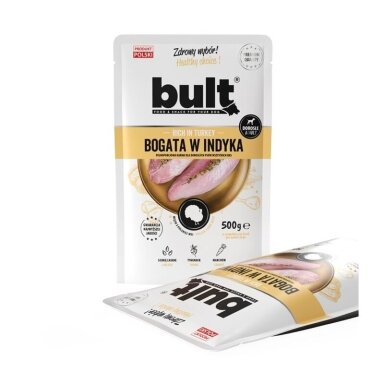 BULT Šlapias šunų ėdalas su kalakutiena, 500 g