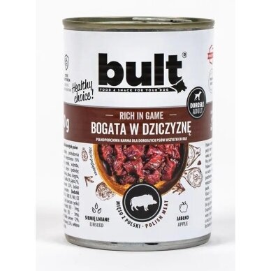 BULT Rich in game - Wet dog food - 800 g 1 BULT Rich in game - Wet dog food - 800 g 1