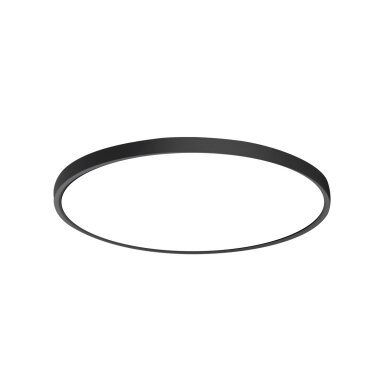 Calvi PLF-35263-400R-32W-BL modernus LED plafonas, juodas, 40 cm