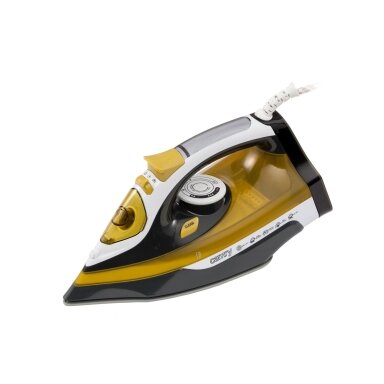 Camry CR 5029 lygintuvas Garinis lygintuvas Juoda, Geltona 2400 W
