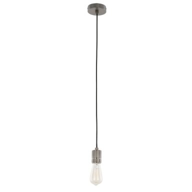 Casa DS-M-010 MATT BLACK modernus pakabinamas šviestuvo laikiklis, juodas, 10 cm
