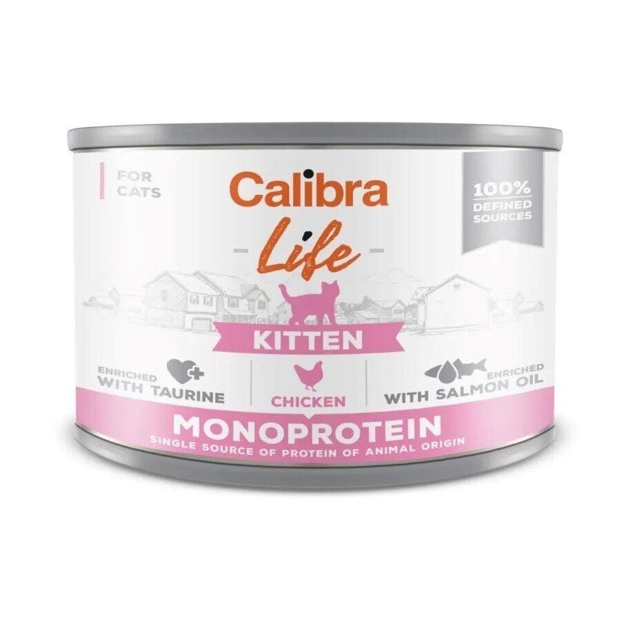 CALIBRA Cat Life Kitten Chicken - šlapias kačių ėdalas - 200 g CALIBRA Cat Life Kitten Chicken - šlapias kačių ėdalas - 200 g