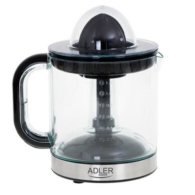 Citrusinių vaisių sulčiaspaudė Adler AD 4012, juoda/plieninė Citrusinių vaisių sulčiaspaudė Adler AD 4012, juoda/plieninė