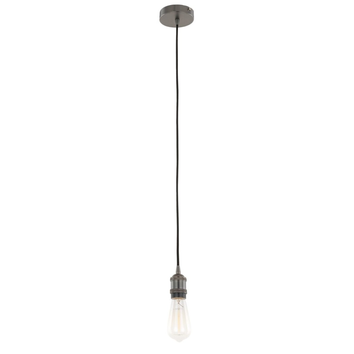 Classo DS-M-034 MATT BLACK modernus pakabinamas šviestuvo laikiklis, matinės juodos spalvos, 10 cm Classo DS-M-034 MATT BLACK modernus pakabinamas šviestuvo laikiklis, matinės juodos spalvos, 10 cm