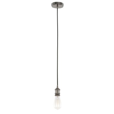 Classo DS-M-034 SHINY BLACK modernus pakabinamas šviestuvo laikiklis, blizgi juoda, 10 cm
