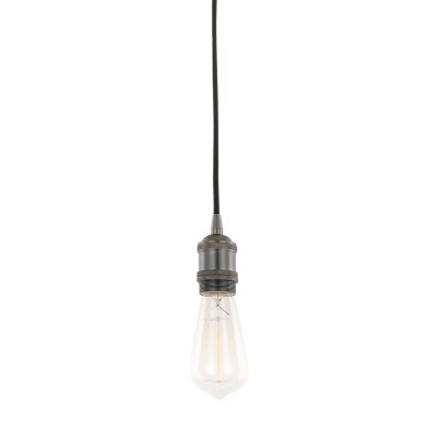 Classo DS-M-034 MATT BLACK modernus pakabinamas šviestuvo laikiklis, matinės juodos spalvos, 10 cm 1