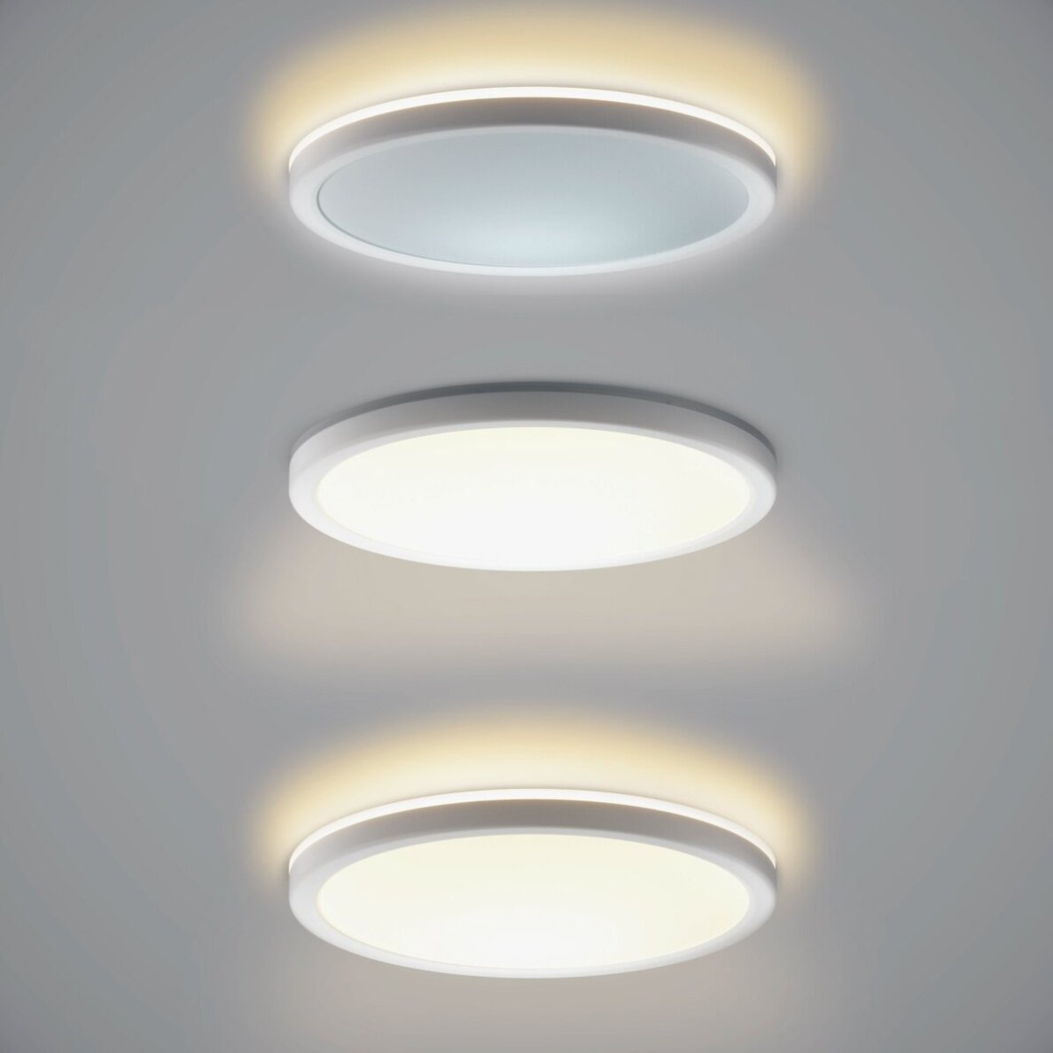 Corte PLF-63452-300R-28W-WH modernus LED plafonas, baltas, 30 cm 2 Corte PLF-63452-300R-28W-WH modernus LED plafonas, baltas, 30 cm 2