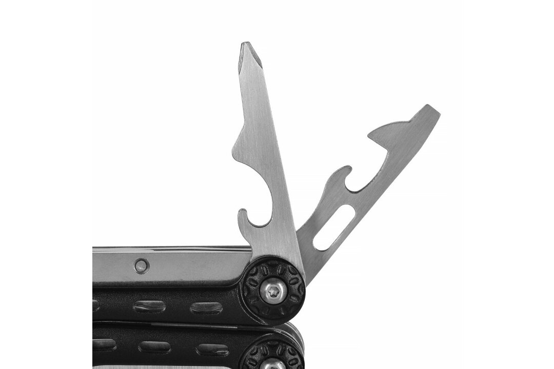 Multitool AZYMUT Turon – 10 narzędzi + karabińczyk + kabura do pasa (H-P224108) 4