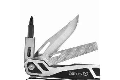 Multiverktøy AZYMUT Trohon – 12 verktøy + 8 bits + etui (H-P2010121) 2